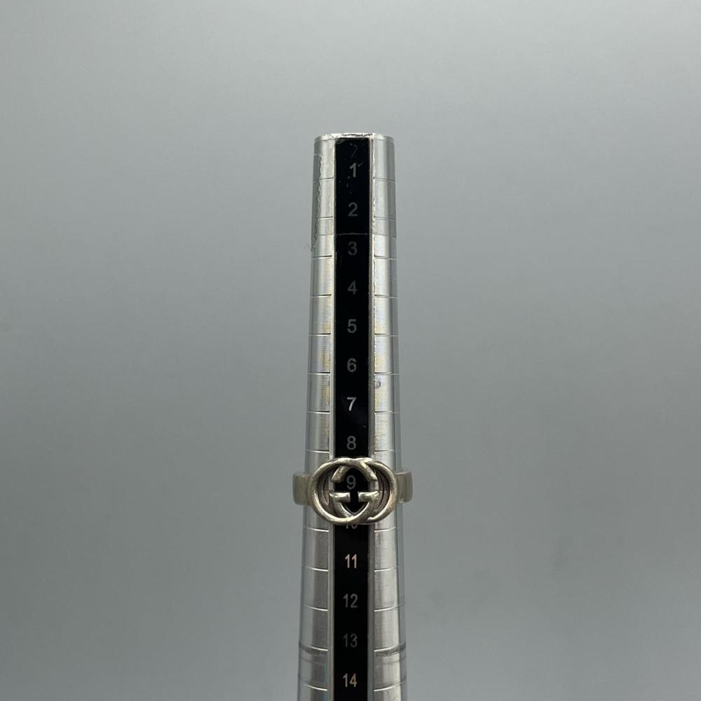 Gucci Interlocking Ring, 925 Sterling Silver, Men… - image 6